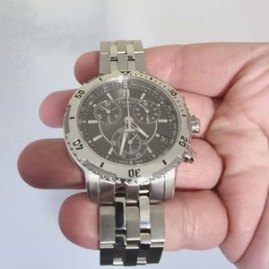 Tissot PRS 200 grey face